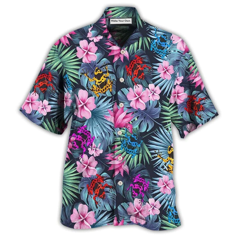 Frog Tropical Summer Vibes - Hawaiian Shirt