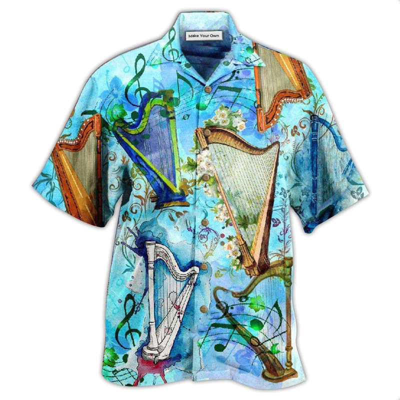 Harp Is My Life - Hawaiian Shirt