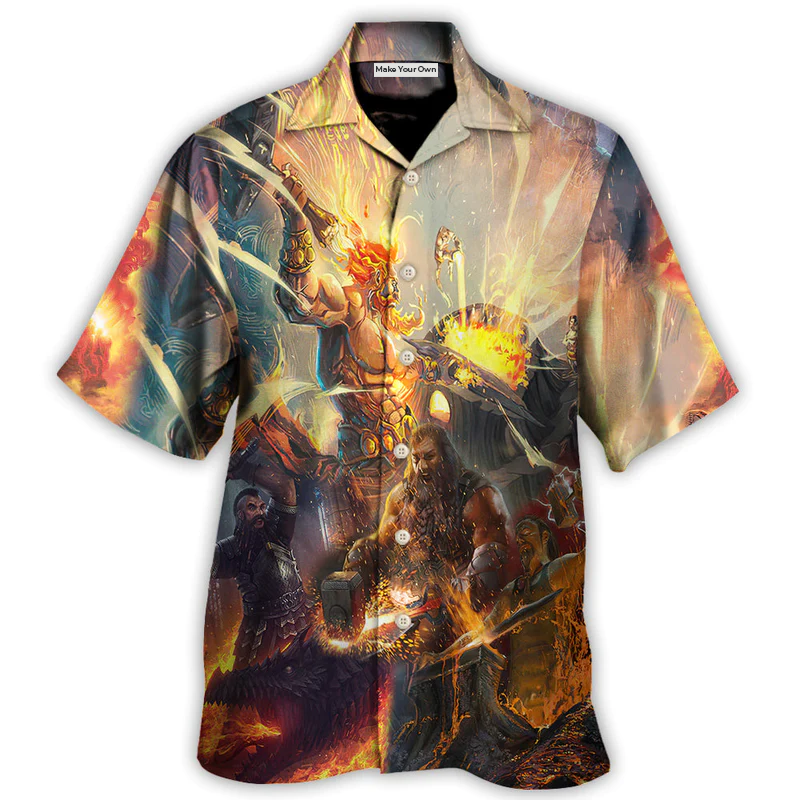 Blacksmith God Of Craftsmen Artisans Fire - Hawaiian Shirt