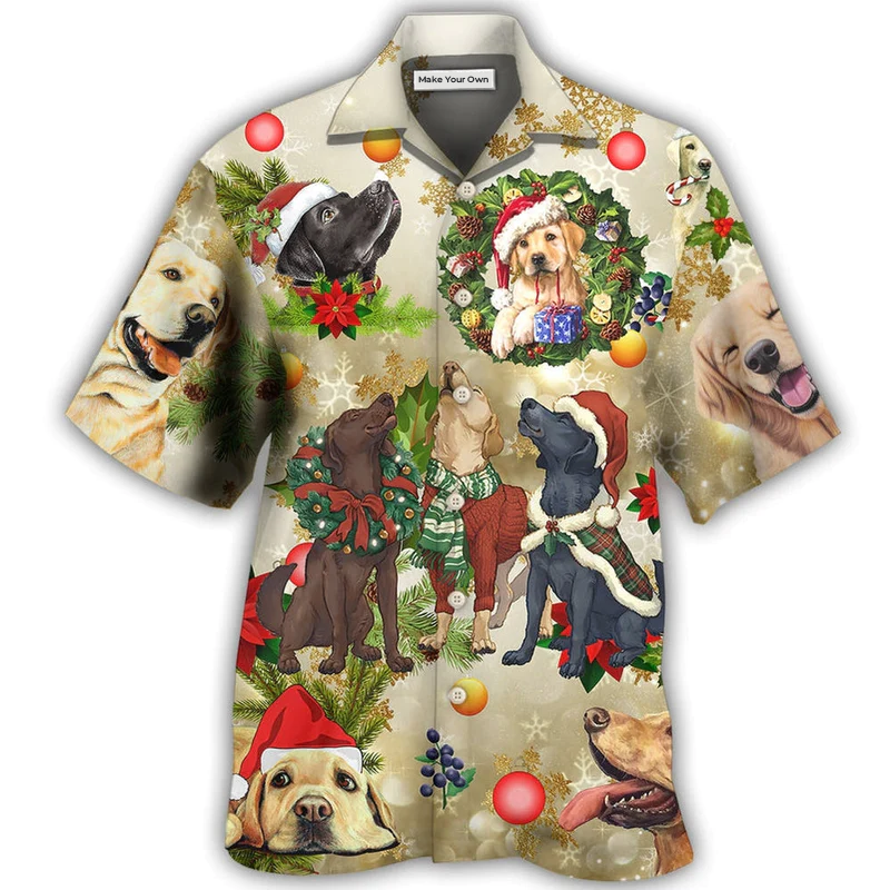 Labrador Retriever Xmas Is Better With Labrador Retriever - Hawaiian Shirt