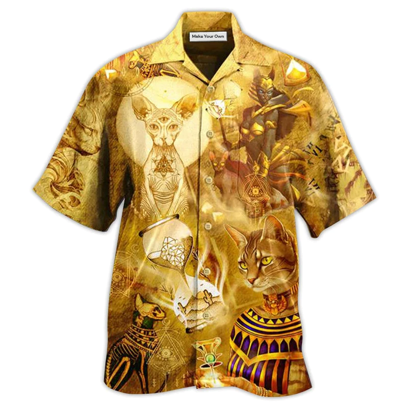 Egypt Cat Style - Hawaiian Shirt