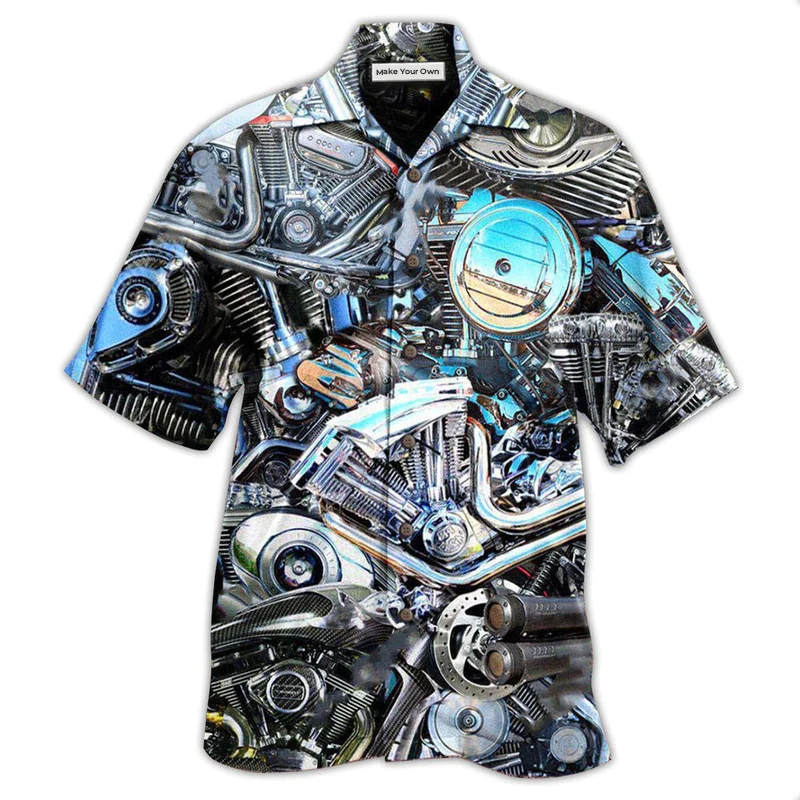 Motorcycle Gone Riding Be Back - Hawaiian Shirt