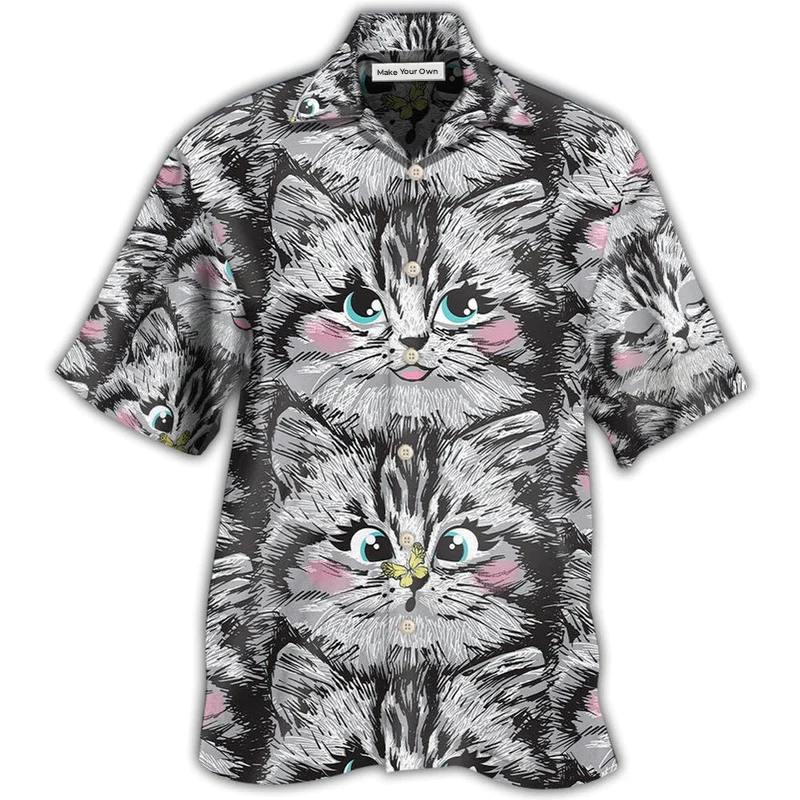 Cat Lovely Cat Lovely Kitten - Hawaiian Shirt