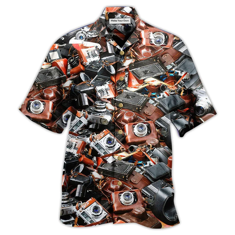 Camera Retro Love Life - Hawaiian Shirt
