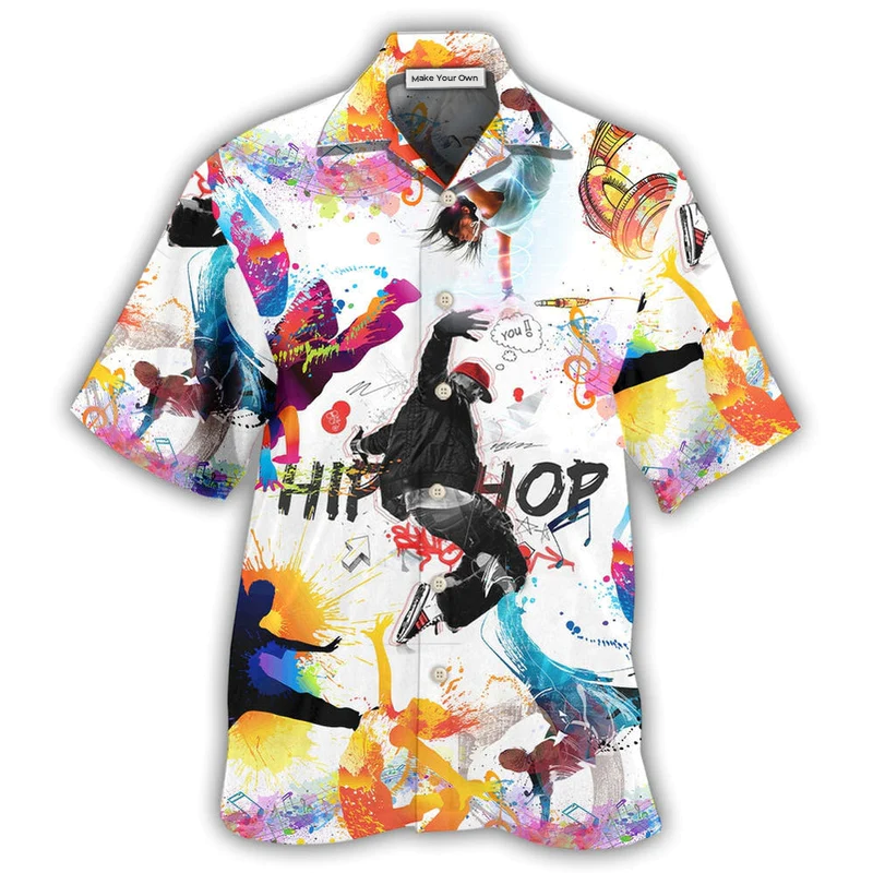 Hiphop One Love One Life Mix Color - Hawaiian Shirt