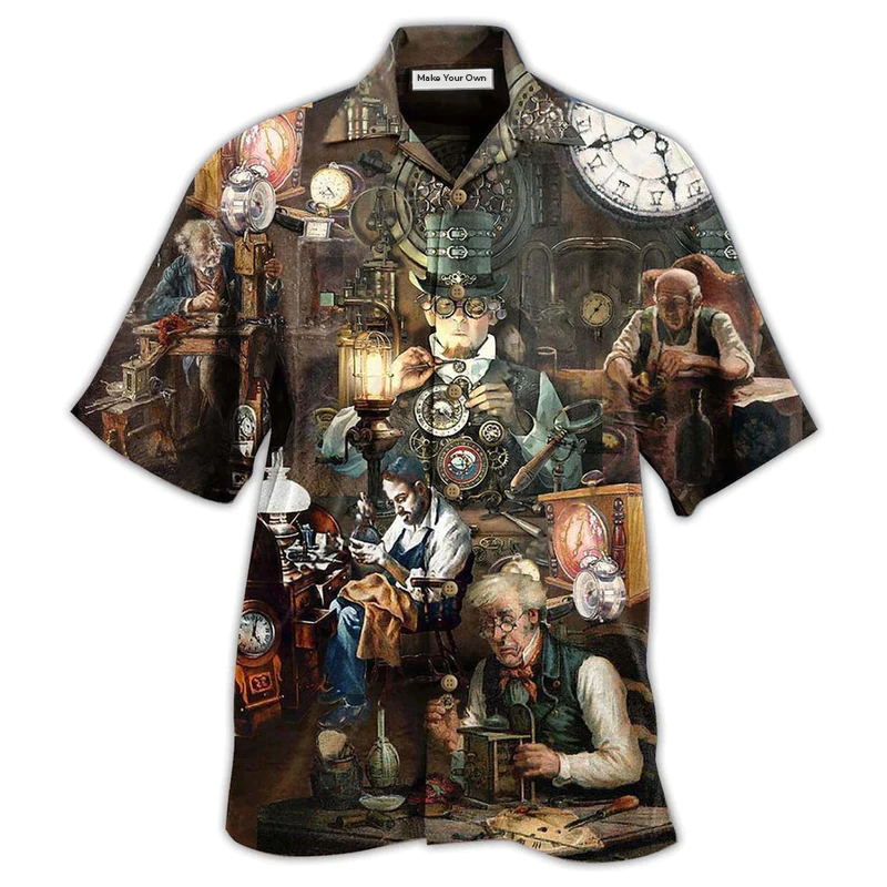 Watchmaker Skillfull Hands Of Excellent Watchmakers - Hawaiian Shirt