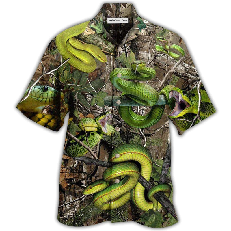 Snake Will Always Bite Back So Be Careful - Hawaiian Shirt