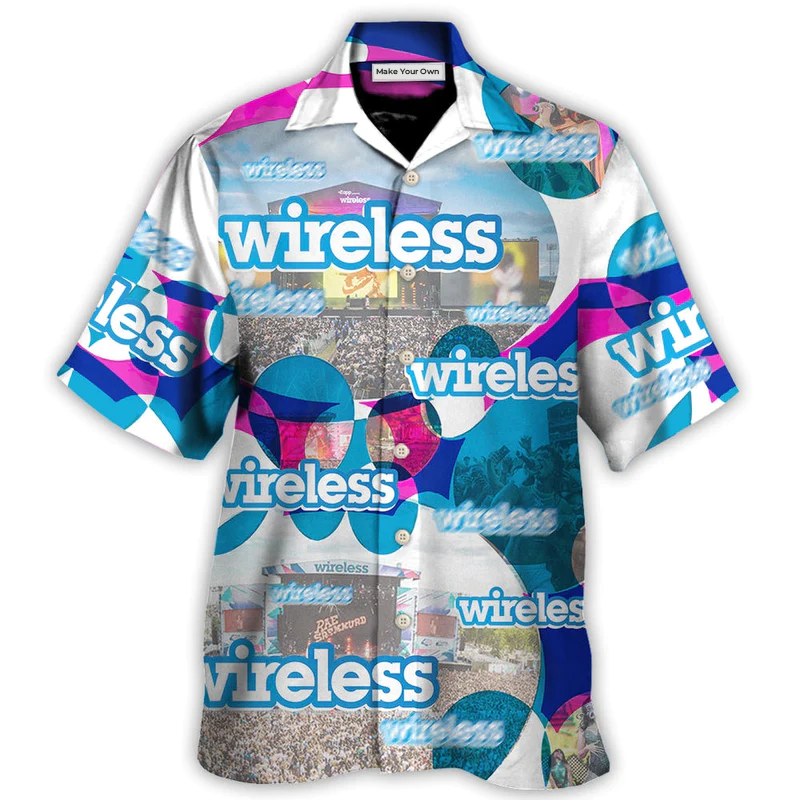 Music Event Wireless Festival Drop The Beat - Hawaiian Shirt