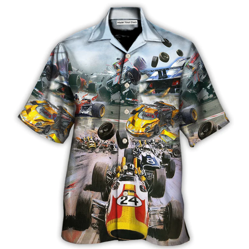 Car Racing Fast Style - Hawaiian Shirt