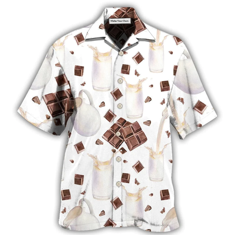 Chocolate Milk Is Cheaper Than Therapy Basic Style - Hawaiian Shirt