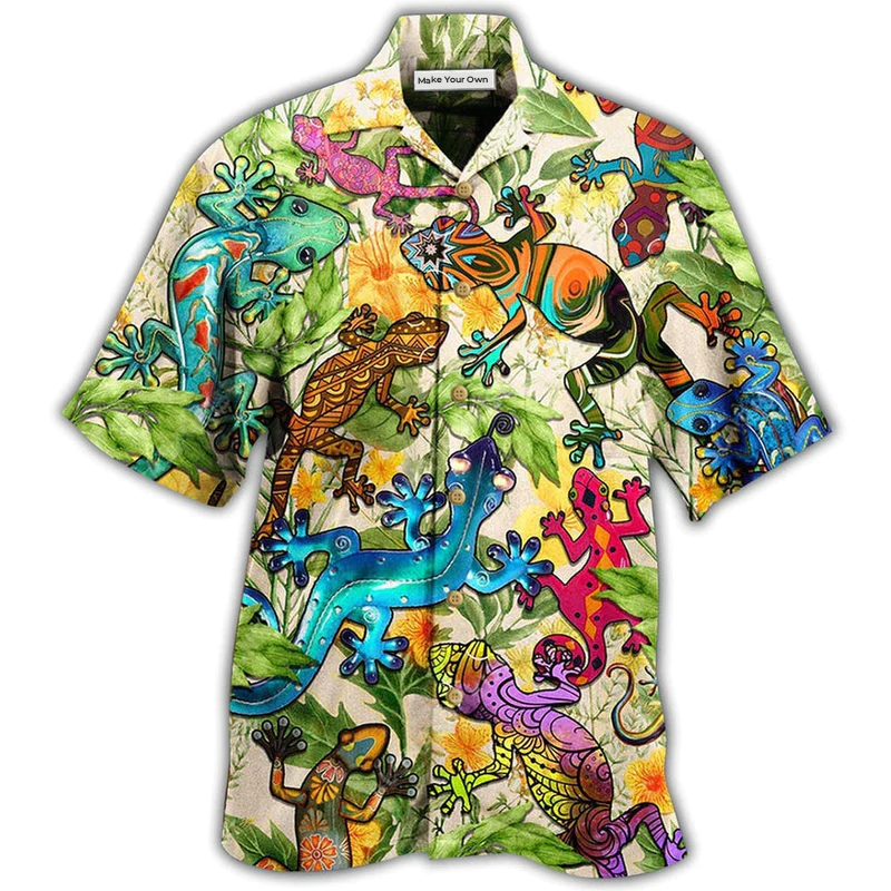 Lizard Animals Back Off Or The Lizard Gets Its - Hawaiian Shirt