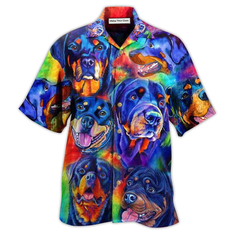 Rottweiler Needs You And Love - Hawaiian Shirt