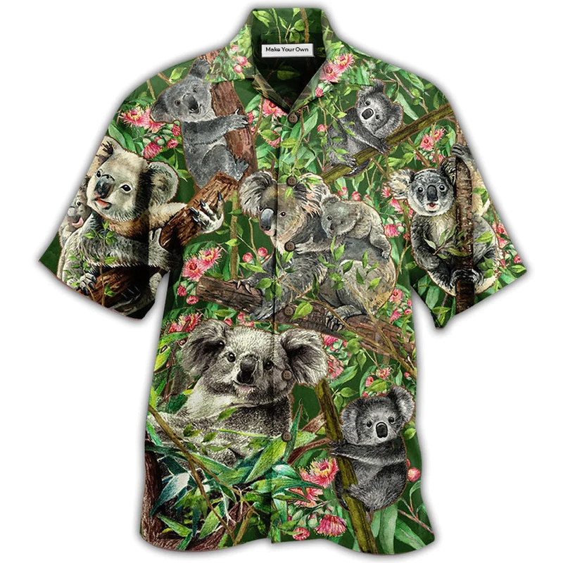 Koala Love Christmas Tree - Hawaiian Shirt