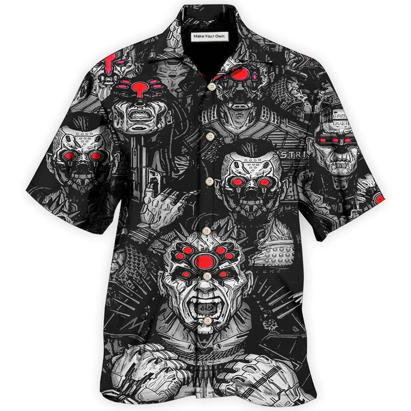 Zombie Will Work For Your Brains - Hawaiian Shirt