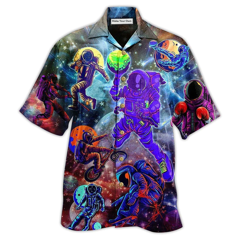 Galaxy Discover - Hawaiian Shirt