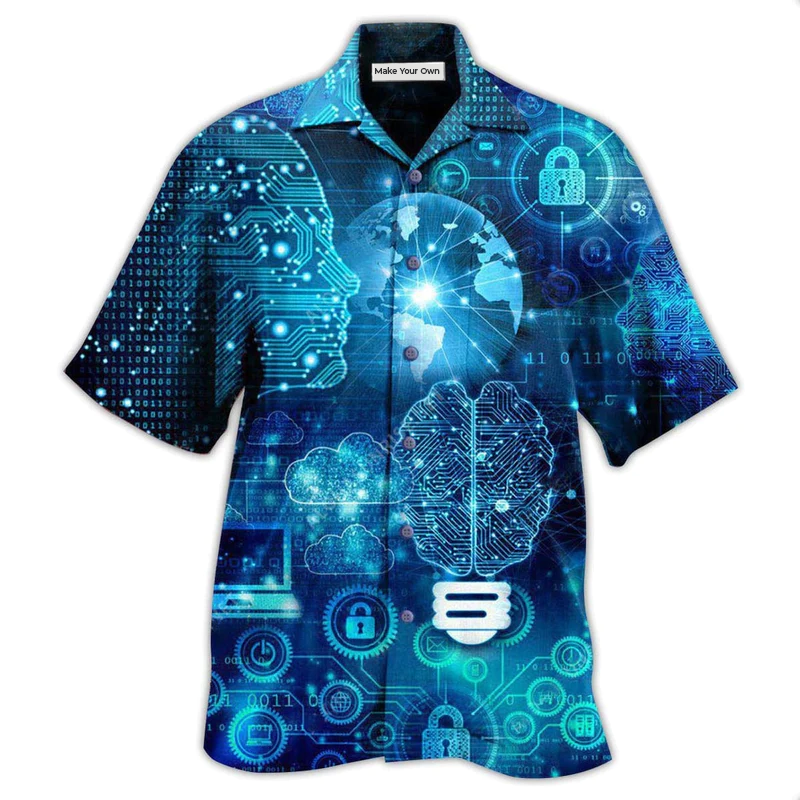 Technology Life Is Better With Information Technology - Hawaiian Shirt