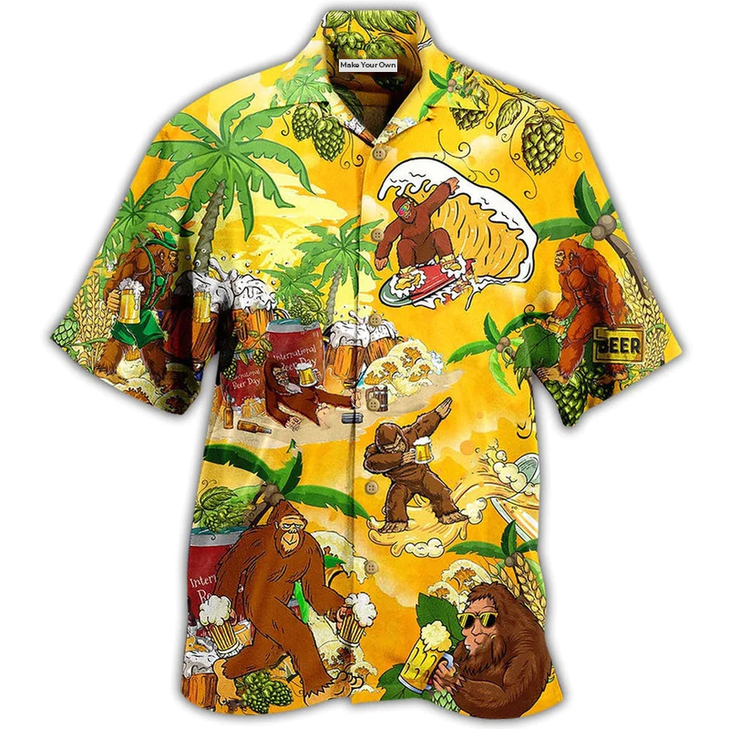 Bigfoot Summer Beer - Hawaiian Shirt