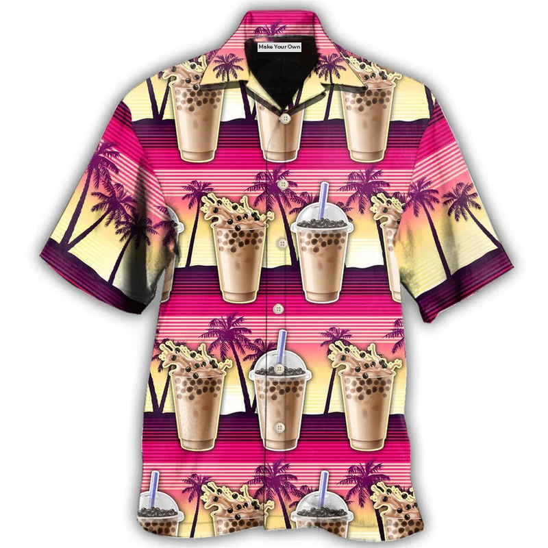 Boba Milk Tea Welcome To Summer - Hawaiian Shirt