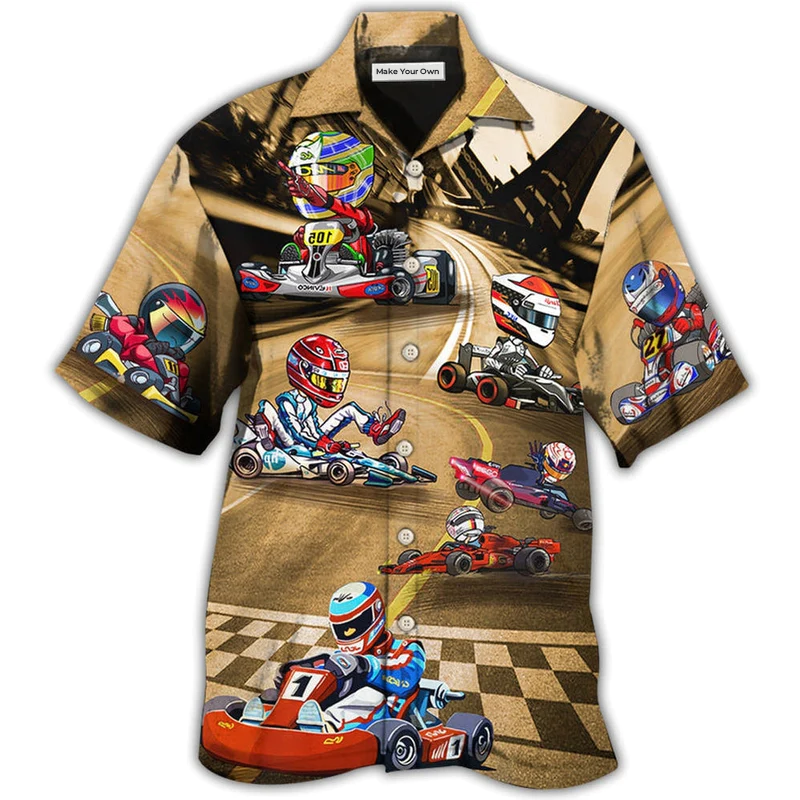 Kart Racing Go Cool - Hawaiian Shirt