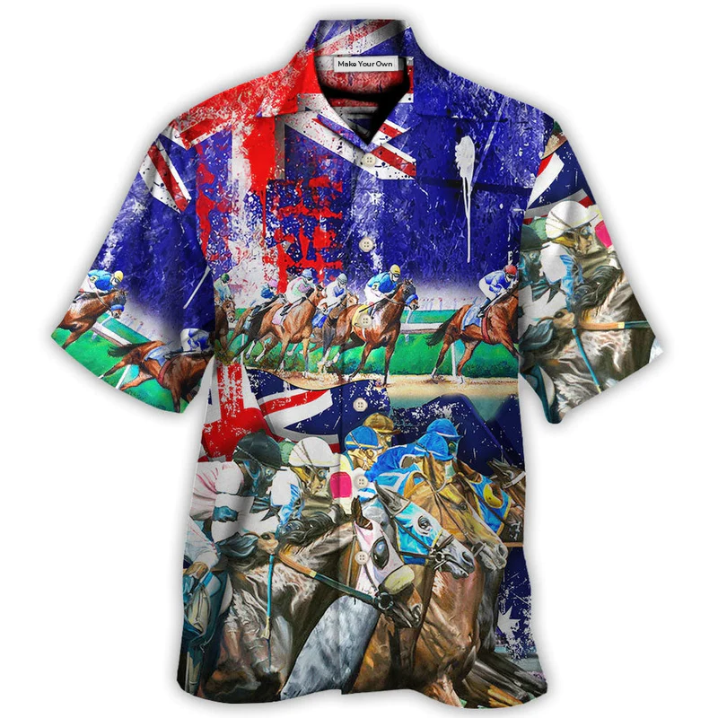 Australia Horse Racing Lover - Hawaiian Shirt