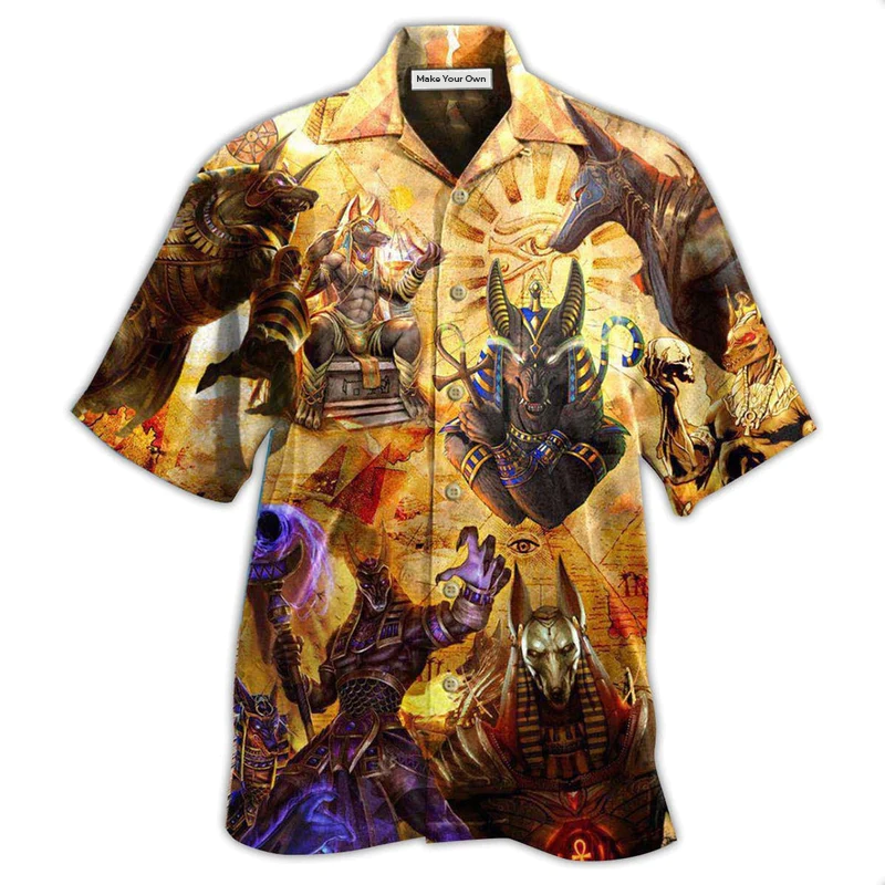 Egypt The Egyptian God Anubis - Hawaiian Shirt