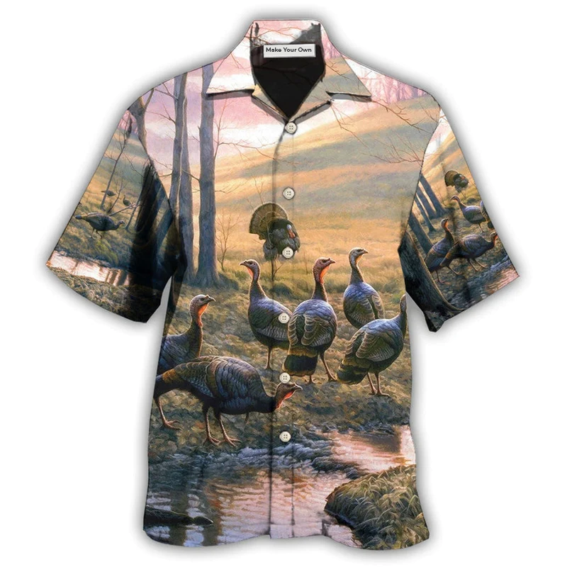 Turkey Beautiful Turkey Smile - Hawaiian Shirt