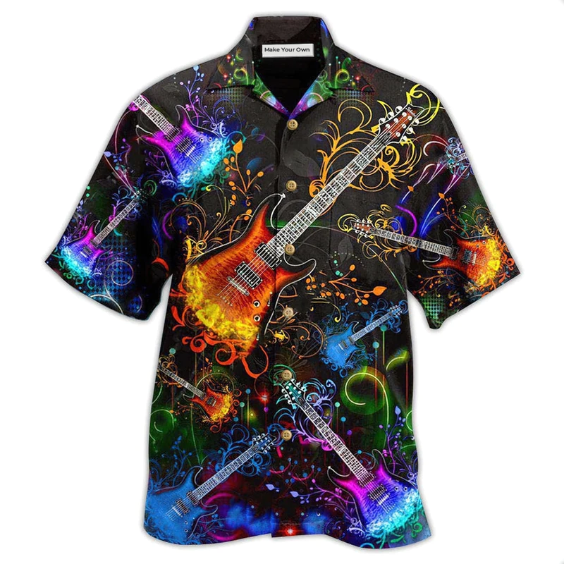 Guitar Gowhere The Guitar Takes You - Hawaiian Shirt