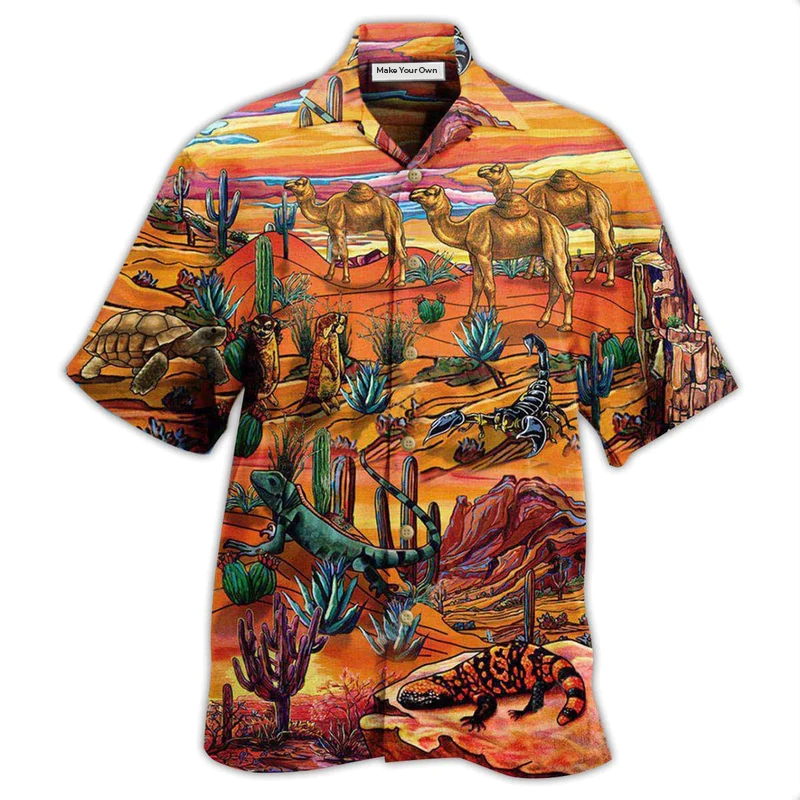 Desert Where Life Begins - Hawaiian Shirt
