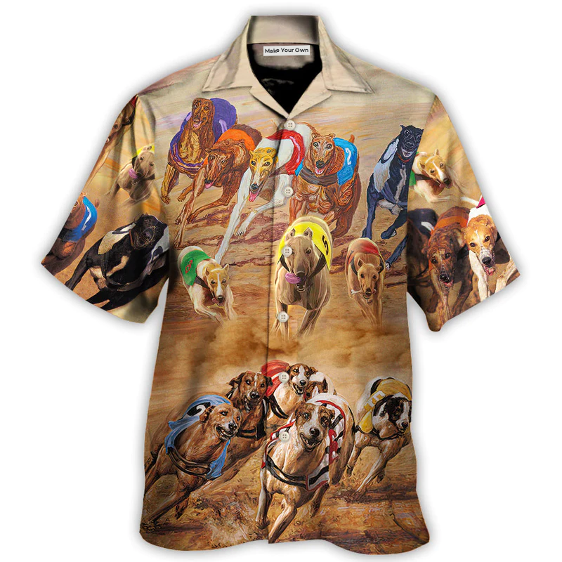 Dog Racing Is Matter Of Fact Dead Greyhound - Hawaiian Shirt