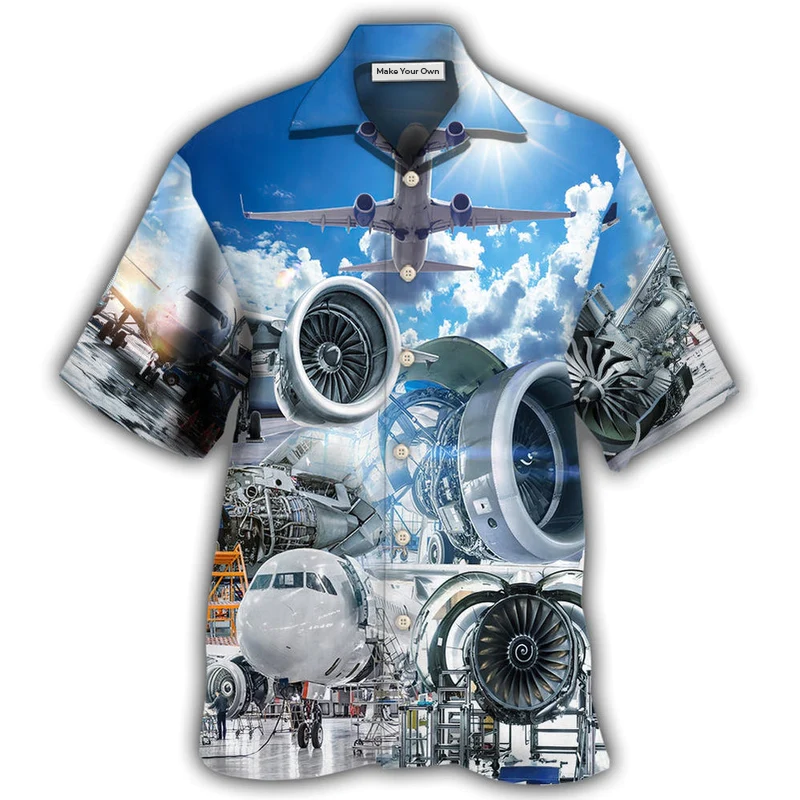 Engineer Aeronautical Engineering - Hawaiian Shirt