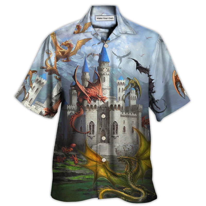 Dragon Love Life Beautiful - Hawaiian Shirt