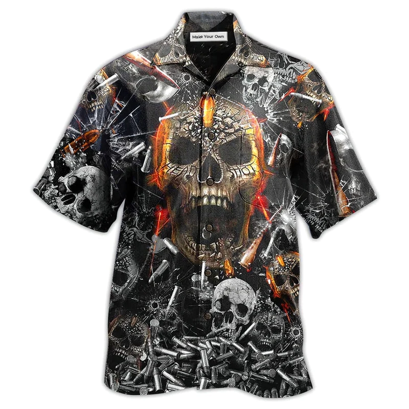 Skull Oh My Skull - Hawaiian Shirt