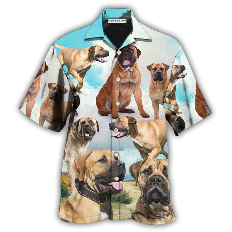 Bullmastiff Dog Beautiful Style - Hawaiian Shirt