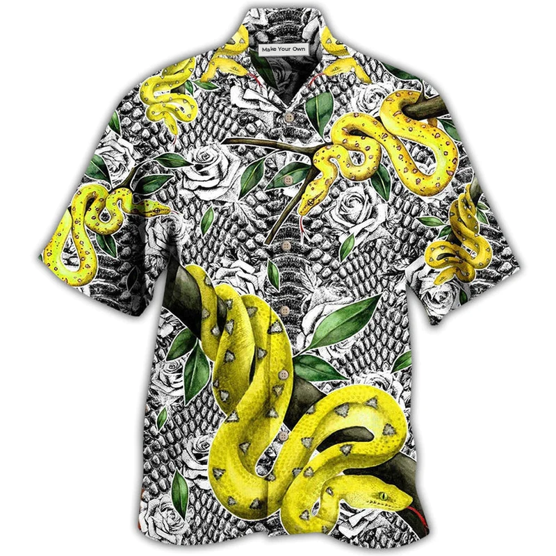 Snake Animals Awesome Snake - Hawaiian Shirt