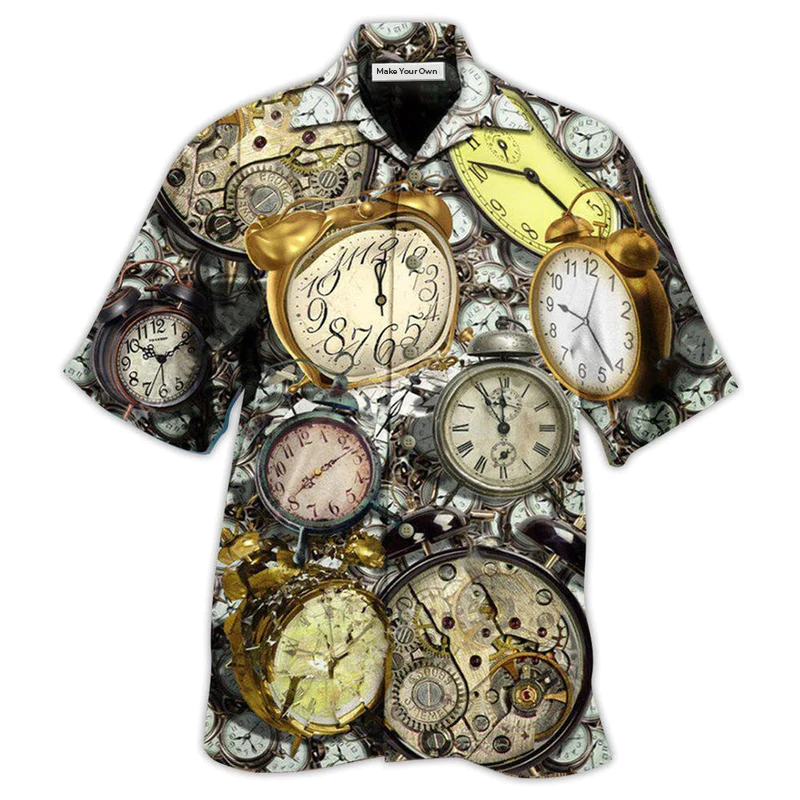 Clock Good Morning Ringing Classic Alarm - Hawaiian Shirt