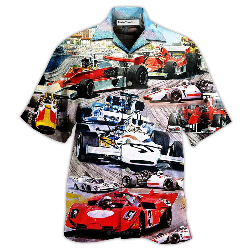 Car Racing Fast Cool Style - Hawaiian Shirt