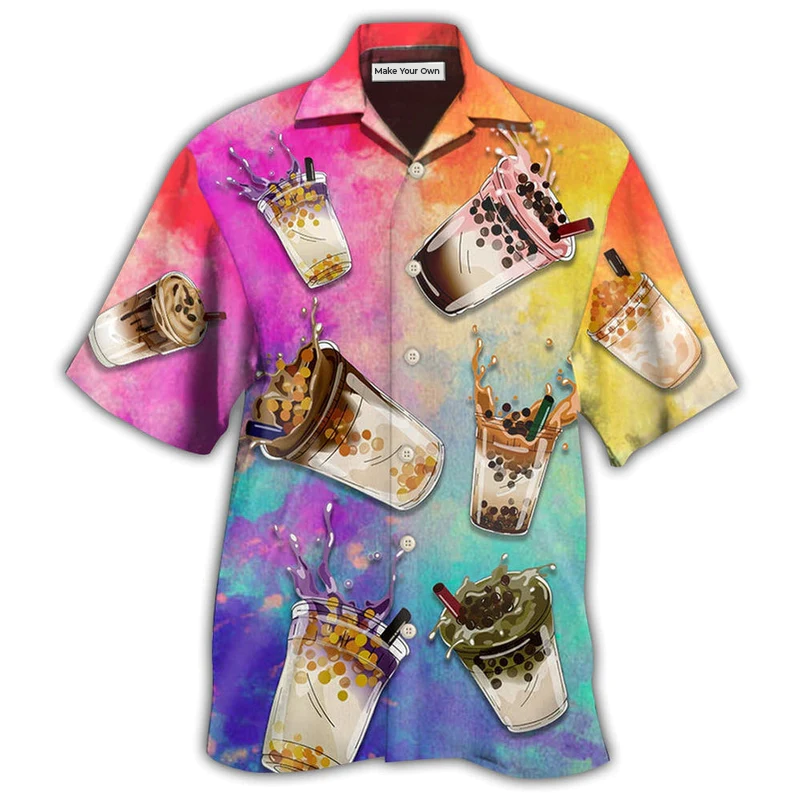 Tea Milktea Boba Milktea Style - Hawaiian Shirt