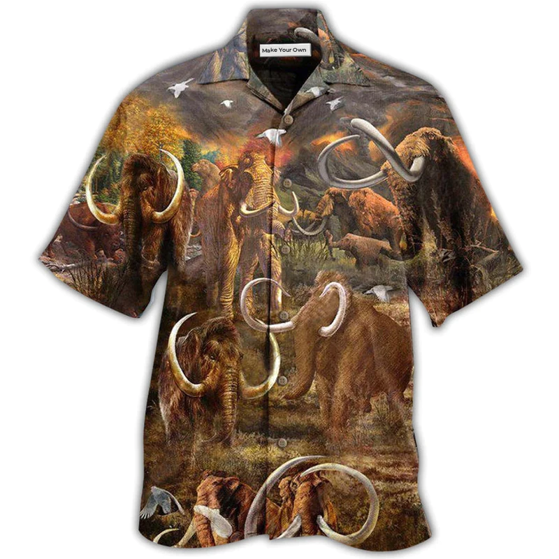 Mammoth Animals Bring Back The Mammoth - Hawaiian Shirt