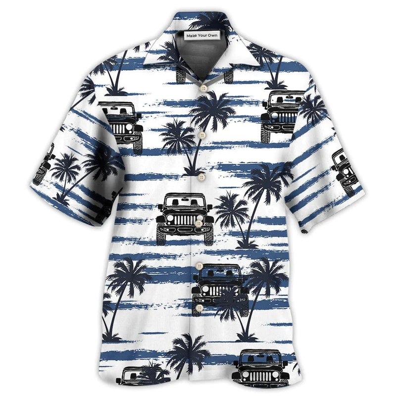 Car Lover Beach Coconut - Hawaiian Shirt