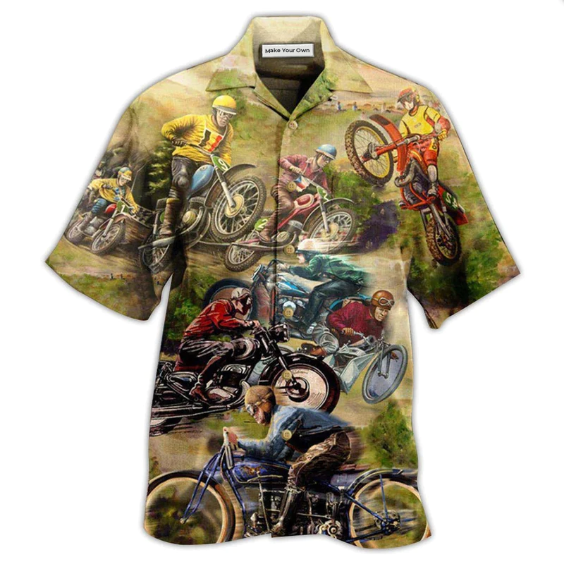 Motorcycle Is My Therapy - Hawaiian Shirt