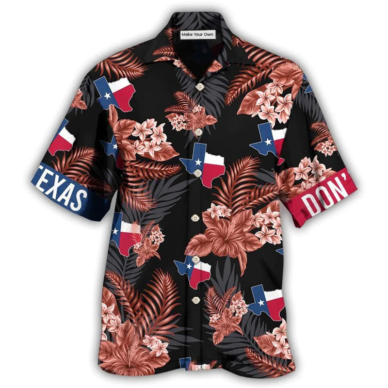 Texas Peace Life Fantastic Style - Hawaiian Shirt