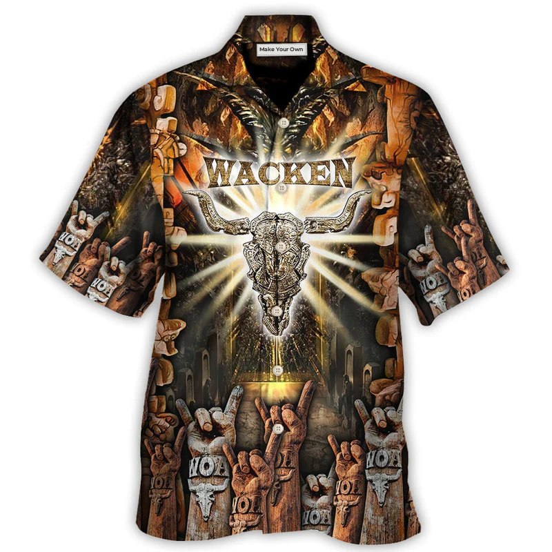 Music Event Wacken Open Air - Hawaiian Shirt