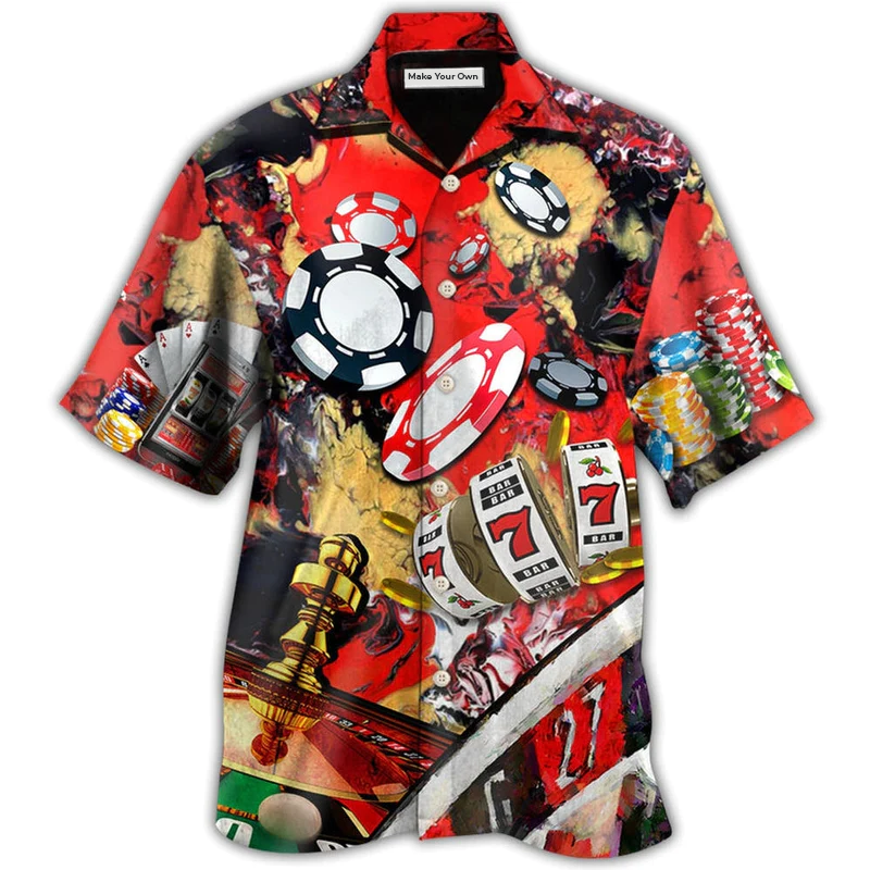 Gambling Casino Gambling Style - Hawaiian Shirt