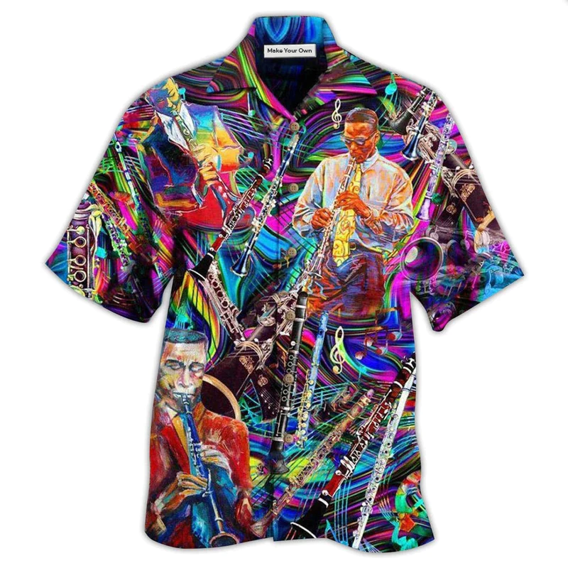 Flute Music Melodies In Your Breathe - Hawaiian Shirt