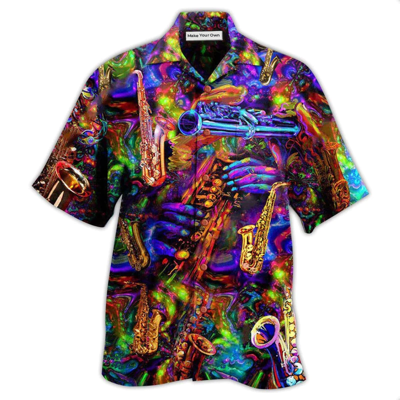 Saxophone Music Im Saxy And I Know It Saxophonist - Hawaiian Shirt