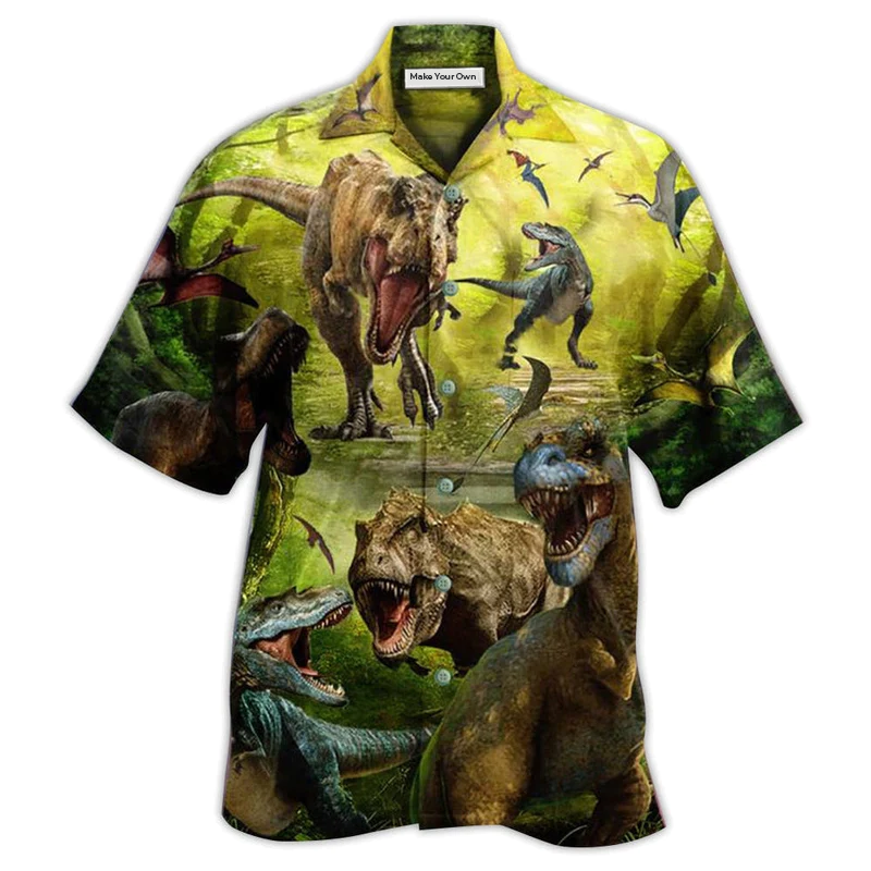 Dinosaur My Love Dinosaur World - Hawaiian Shirt
