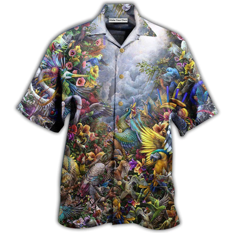 Bird Heaven Amazing Garden - Hawaiian Shirt
