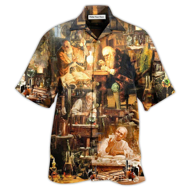 Chemistry One Thing That You Can't Fake Is Chemistry Research - Hawaiian Shirt