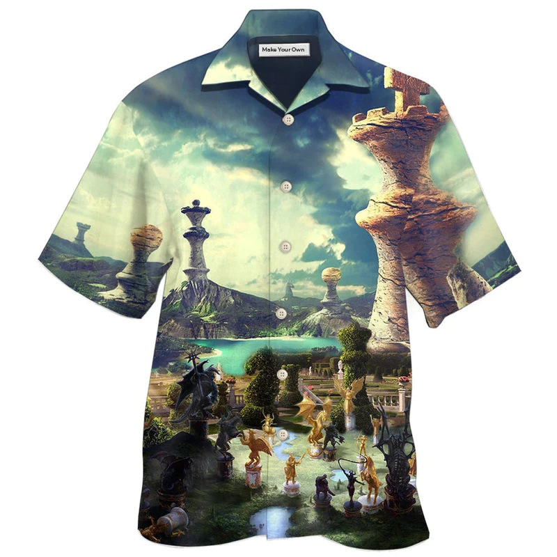 Chess Is A Funny Game Blur - Hawaiian Shirt