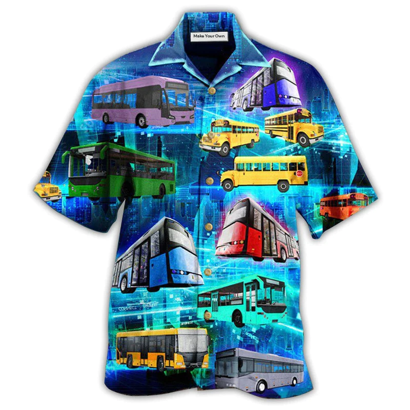 Bus Take A Bus Take An Amazing Journey - Hawaiian Shirt